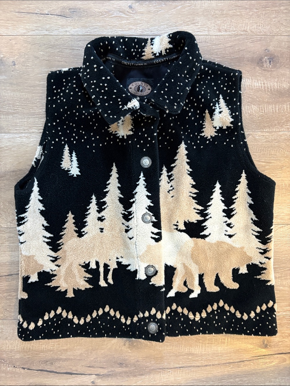 Vintage Women’s Fleece Vest